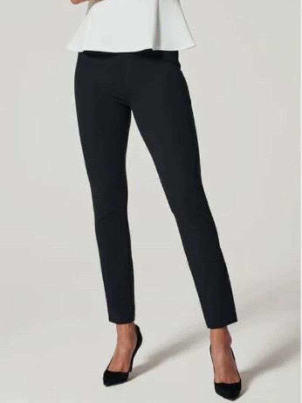 SPANX The Perfect Pant Ankle Back Seam Skinny, Size Small Tall